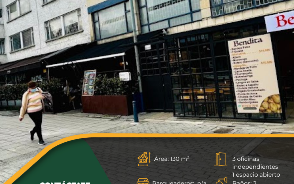 oficinas en arriendo calle 85 bogota