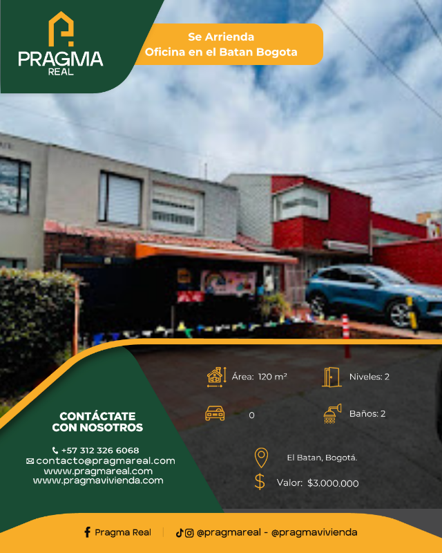 oficina en arriendo el batan bogota